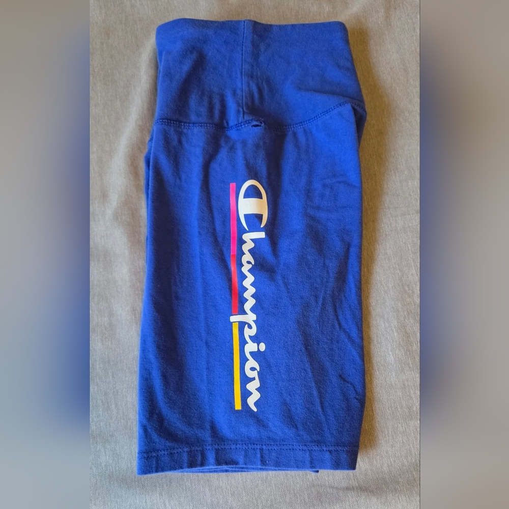 Champion Blue Bike Shorts